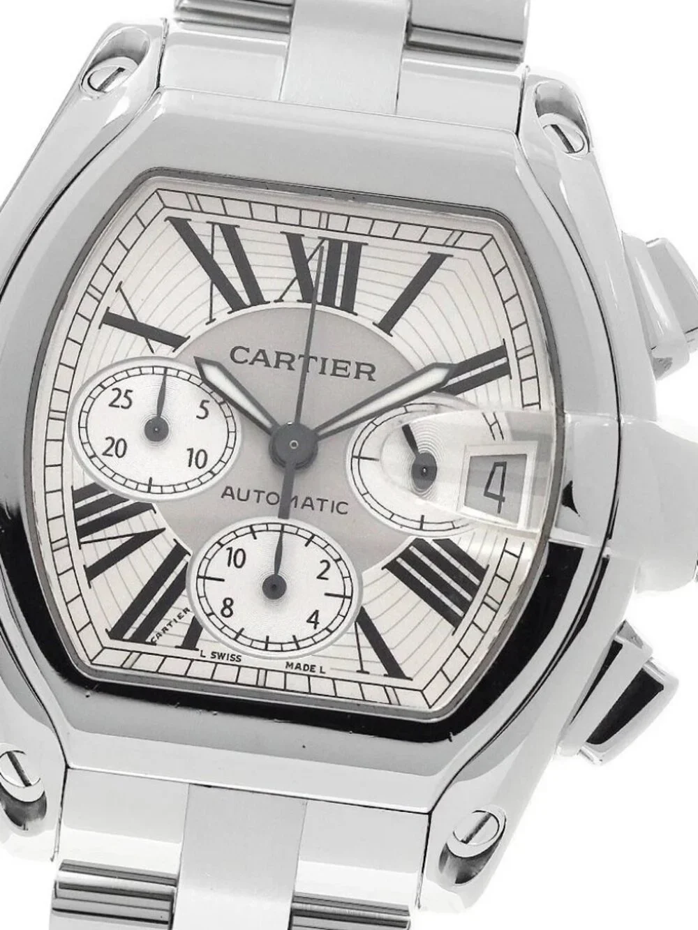 CARTIER Roadster XL W62019X6 Chronograph Automatic Men's Watch_959666